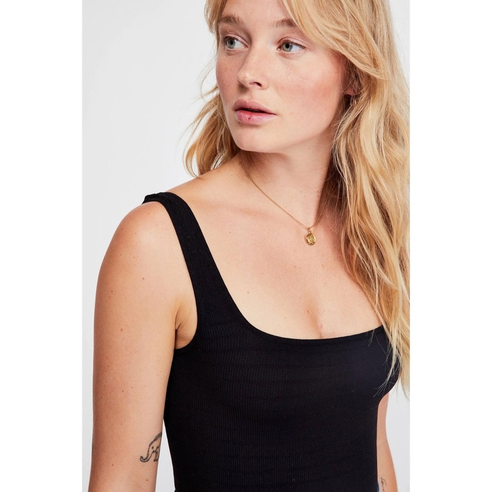 Free People | Square One Seamless Cami - Black